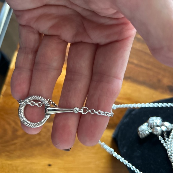 Judith Ripka - Vienna Y Necklace With Diamonds - Picture 6 of 6